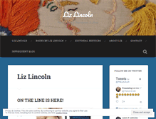 Tablet Screenshot of lizlincoln.com